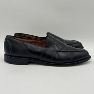 Allen Edmonds Randolph 2.0 Slip-On Penny Loafers Men's 11 D Black Leather Dressy